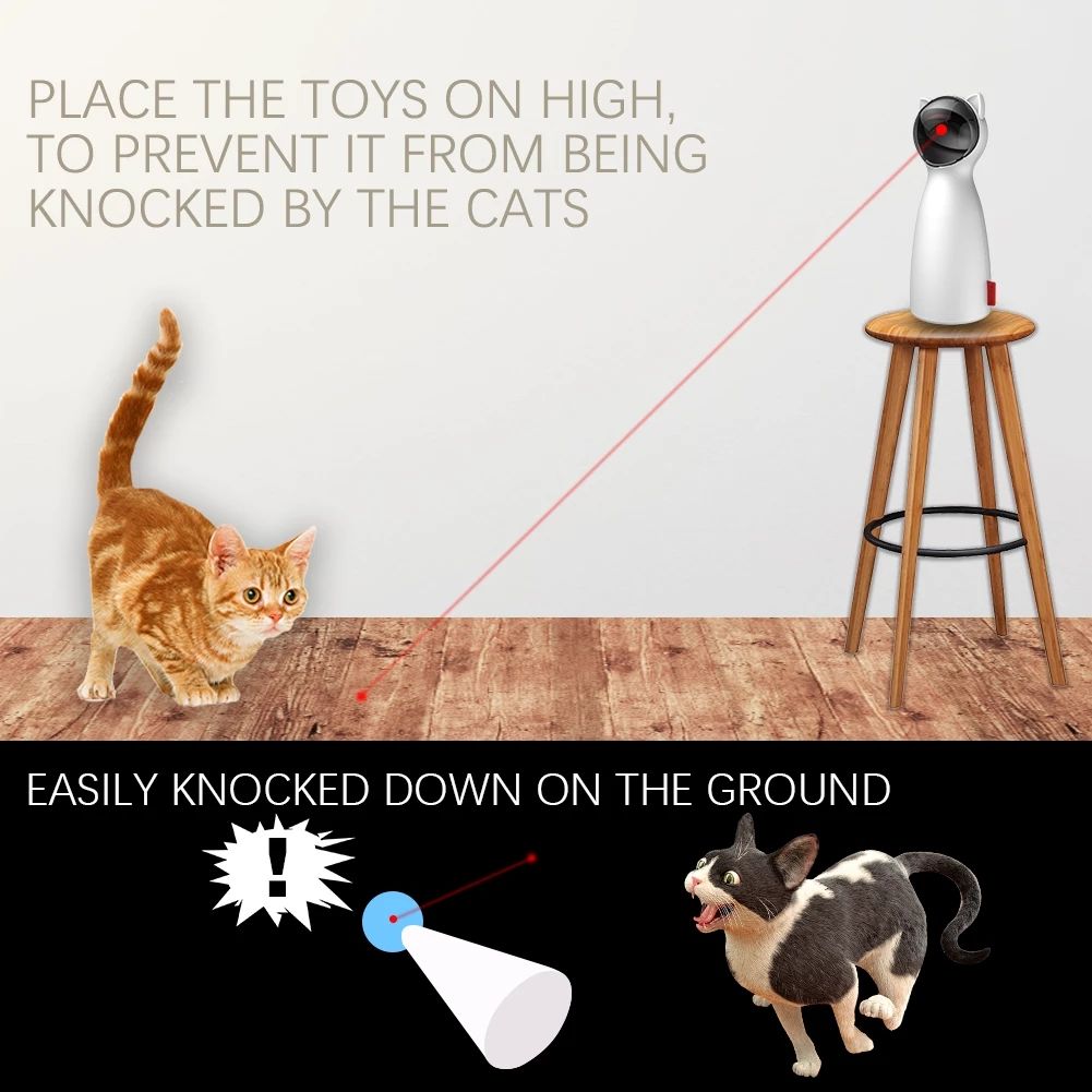 Automatic LED Laser Cat Toy