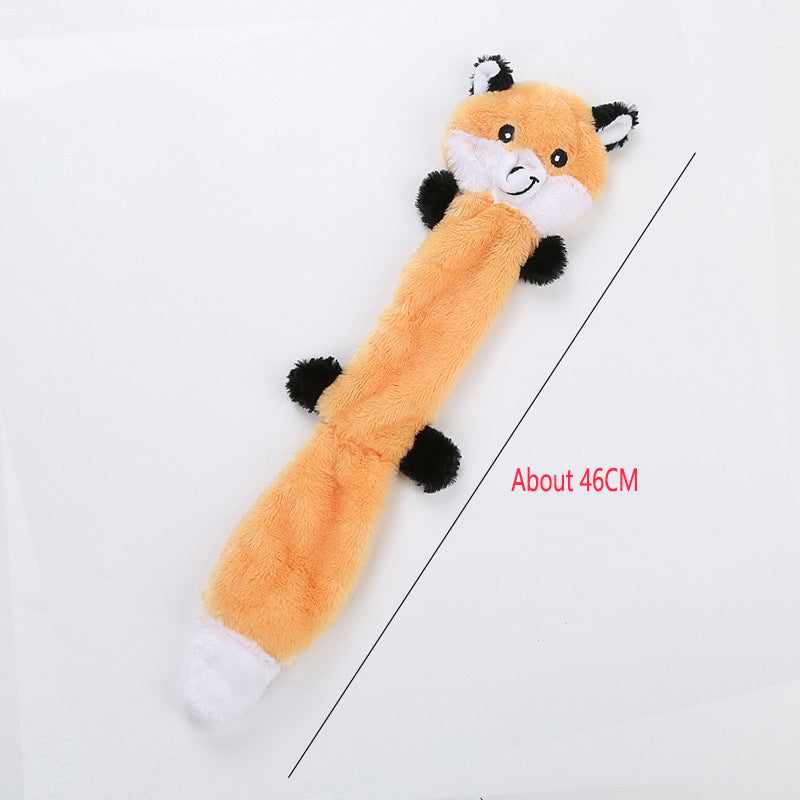 Bite-Resistant Plush Dog Toy