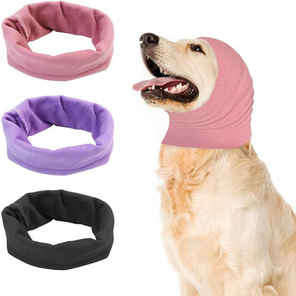 Cat and dog grooming earmuffs, anti-noise earmuffs, neck warmer, decompression, anti-stress, soothing headgear, pet scarf