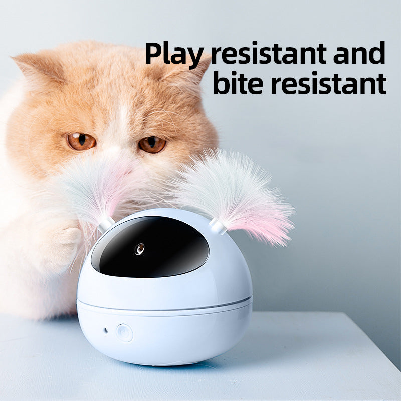 Automatic Infrared Laser & Feather Cat Toy