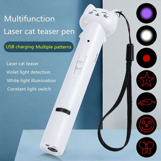 USB Rechargeable Laser Cat Toy Pen