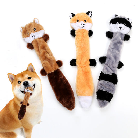 Bite-Resistant Plush Dog Toy